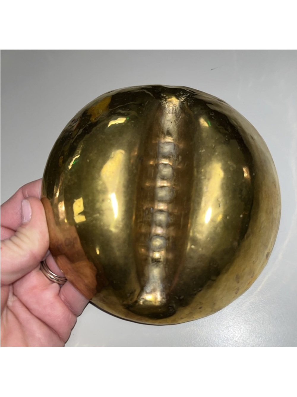Source Unknown MCM Brass Decorative Ashtray - Picture 4 of 8